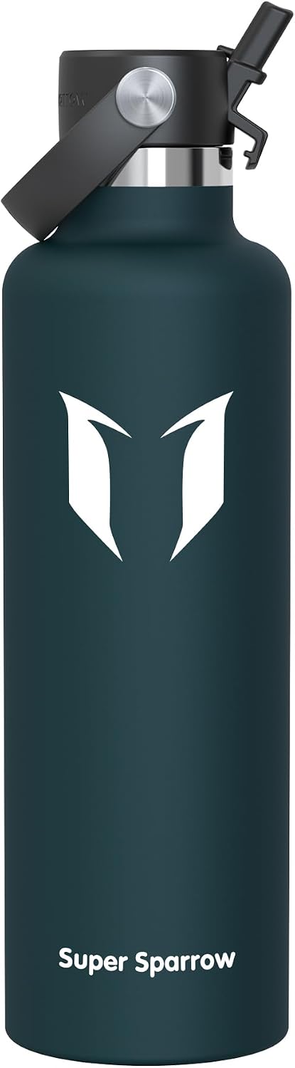 Genérico Botella de agua deportiva 1L + toalla de microfibra XL (pack)