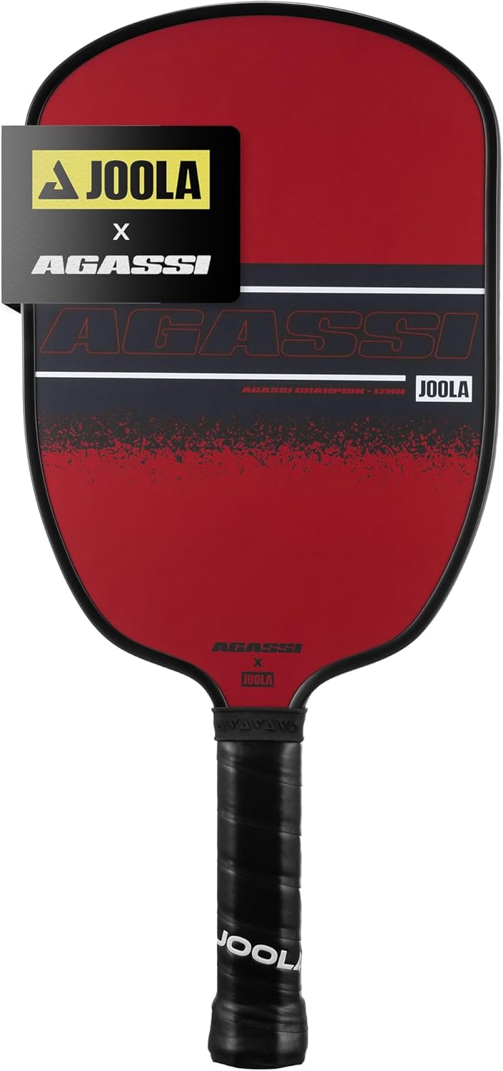 JOOLA Pickleball Agassi x GRAF Raqueta de Pickleball, Pala de Pickleball con Superficie de Fibra de Vidrio