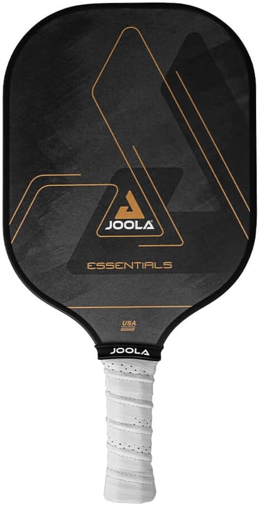 JOOLA Pickleball Essentials - Pala de Pickleball con Superficie de Fibra de Vidrio, núcleo de polímero y certificación USAPA, Ideal para Principiantes y Jugadores recreativos