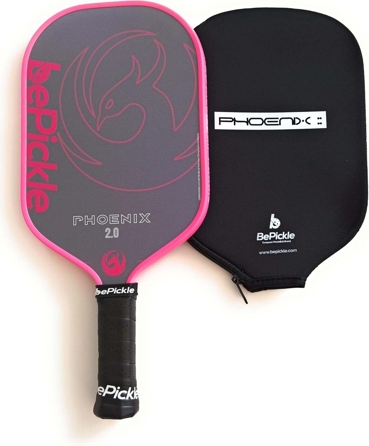 Pala de Pickleball de Grafito Profesional – Aprobada por USAPA, Ligera y Resistente, Mango Ergonómico, Ideal para Jugadores Avanzados y Principiantes. Incluye Funda Protectora