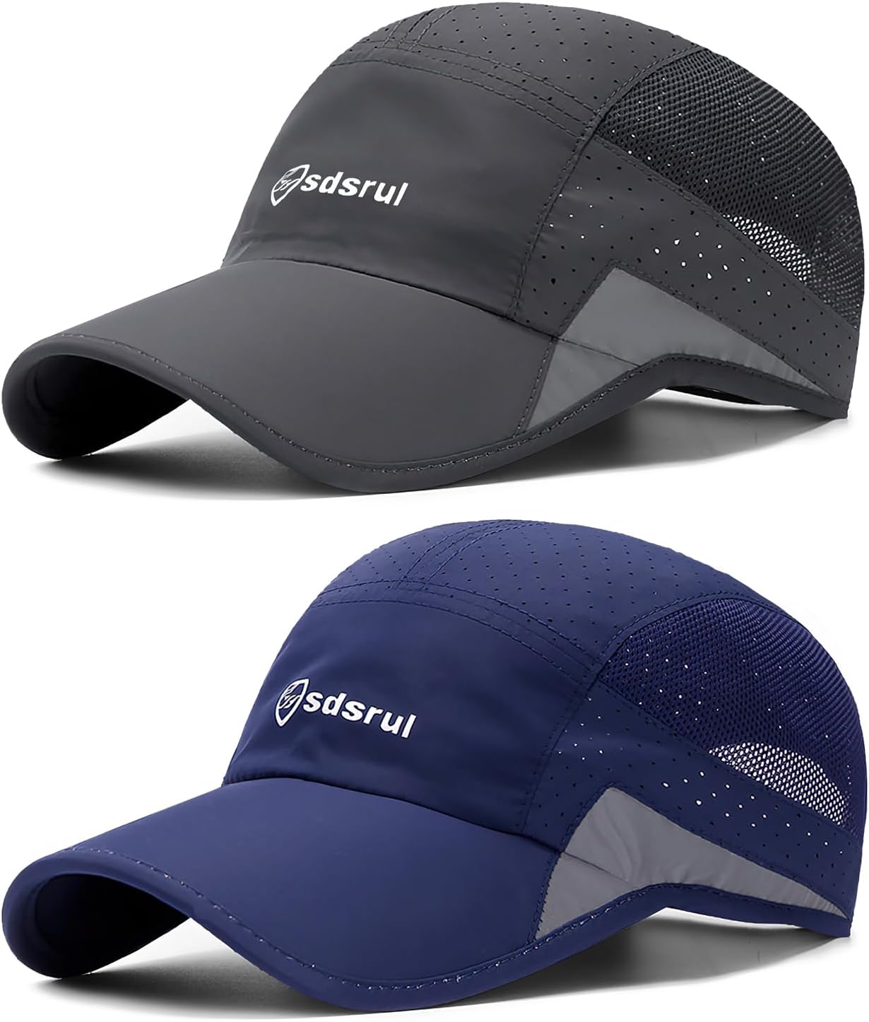 Yupoong Gorra/Visera Flexfit, secado rápido, transpirable, ultra ligera