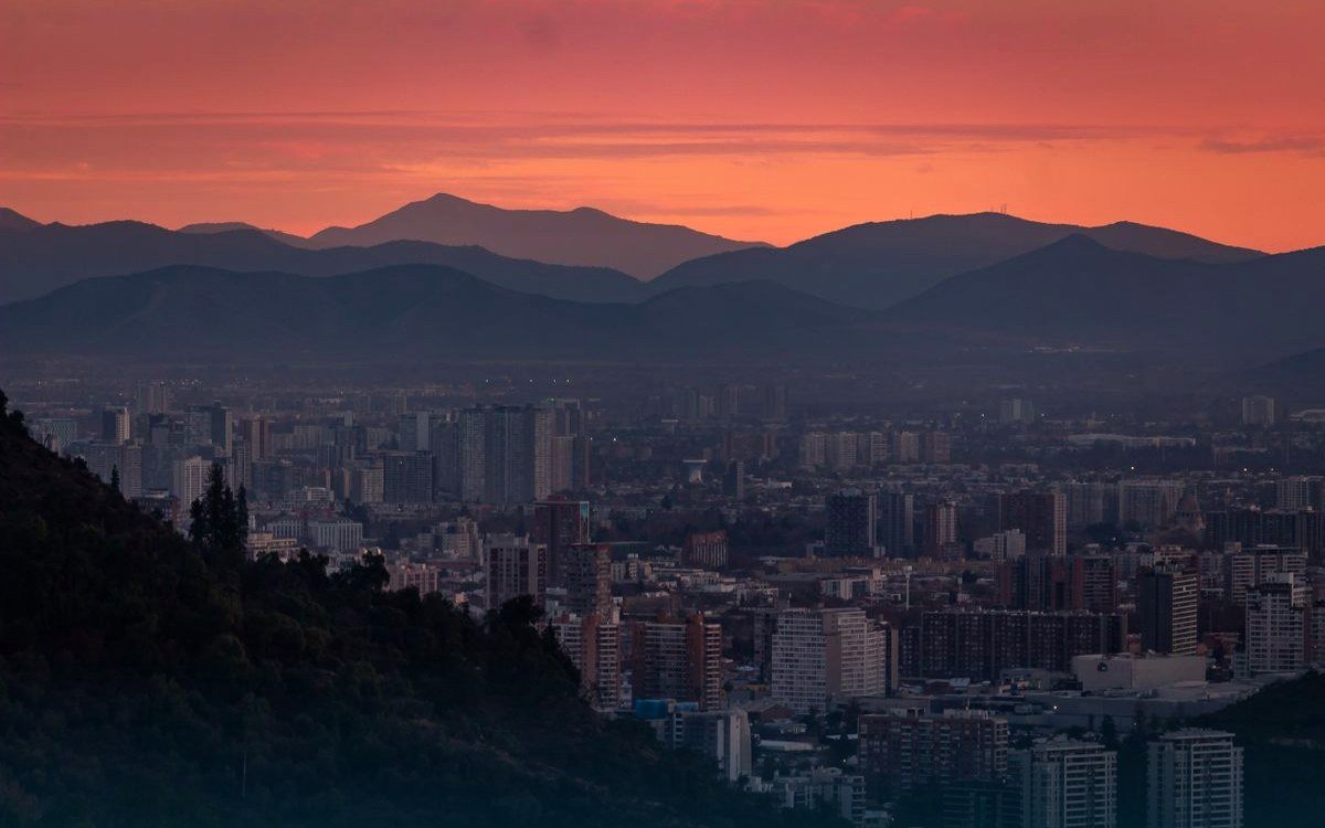 Vista de Santiago de Chile